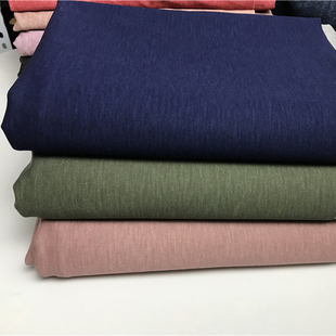 Q112-114春秋针织混纺面料 弹性垂感哈伦裤子diy服装工厂剩余布头