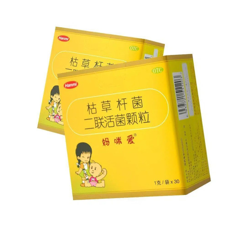 妈咪爱枯草杆菌二联活菌颗粒 1g*30袋婴幼儿新生婴儿益生菌爱妈咪