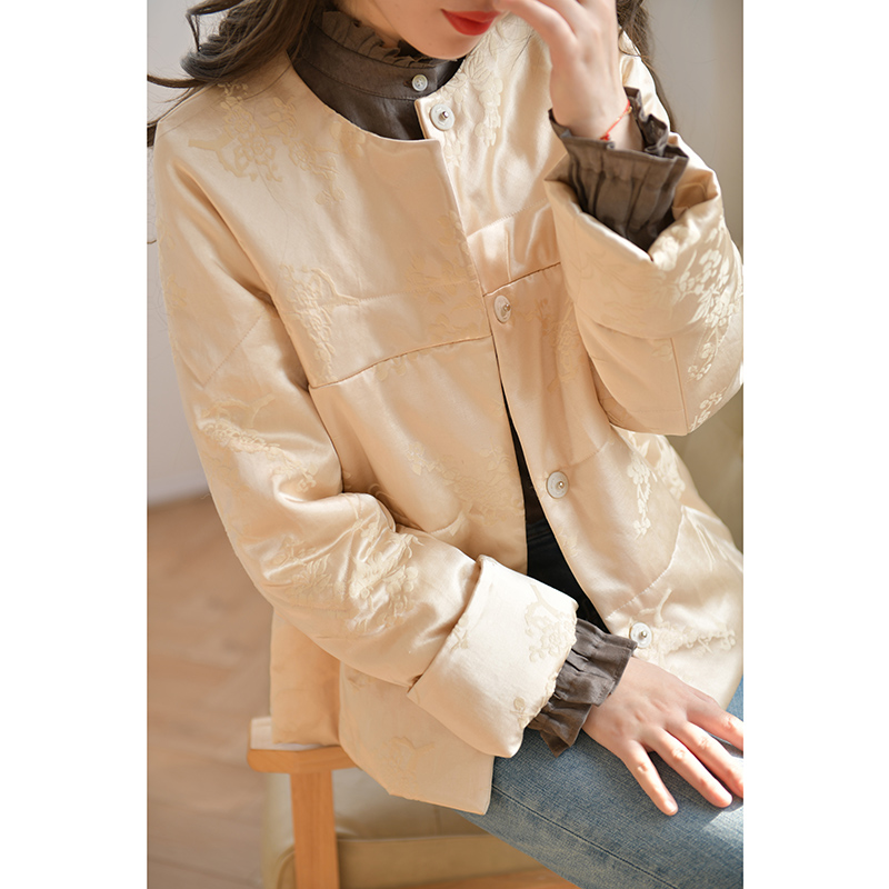 GESGOO新中式单排扣棉服
