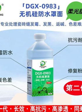 无机硅耐磨抗污防水防霉防潮罩面漆无机硅陶瓷罩面漆修复粉化色差