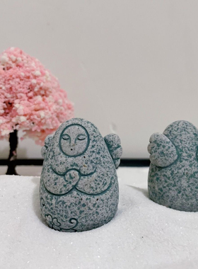 仿真海利亚女神像小摆件花卉盆景微景观造景女神像抽象伴手礼小摆