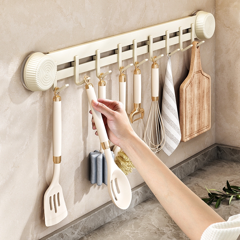 太空铝厨房墙壁挂钩免打孔