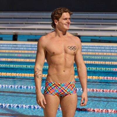 FUNKITA男士平角游泳裤菜篮子-BREAD BASKET