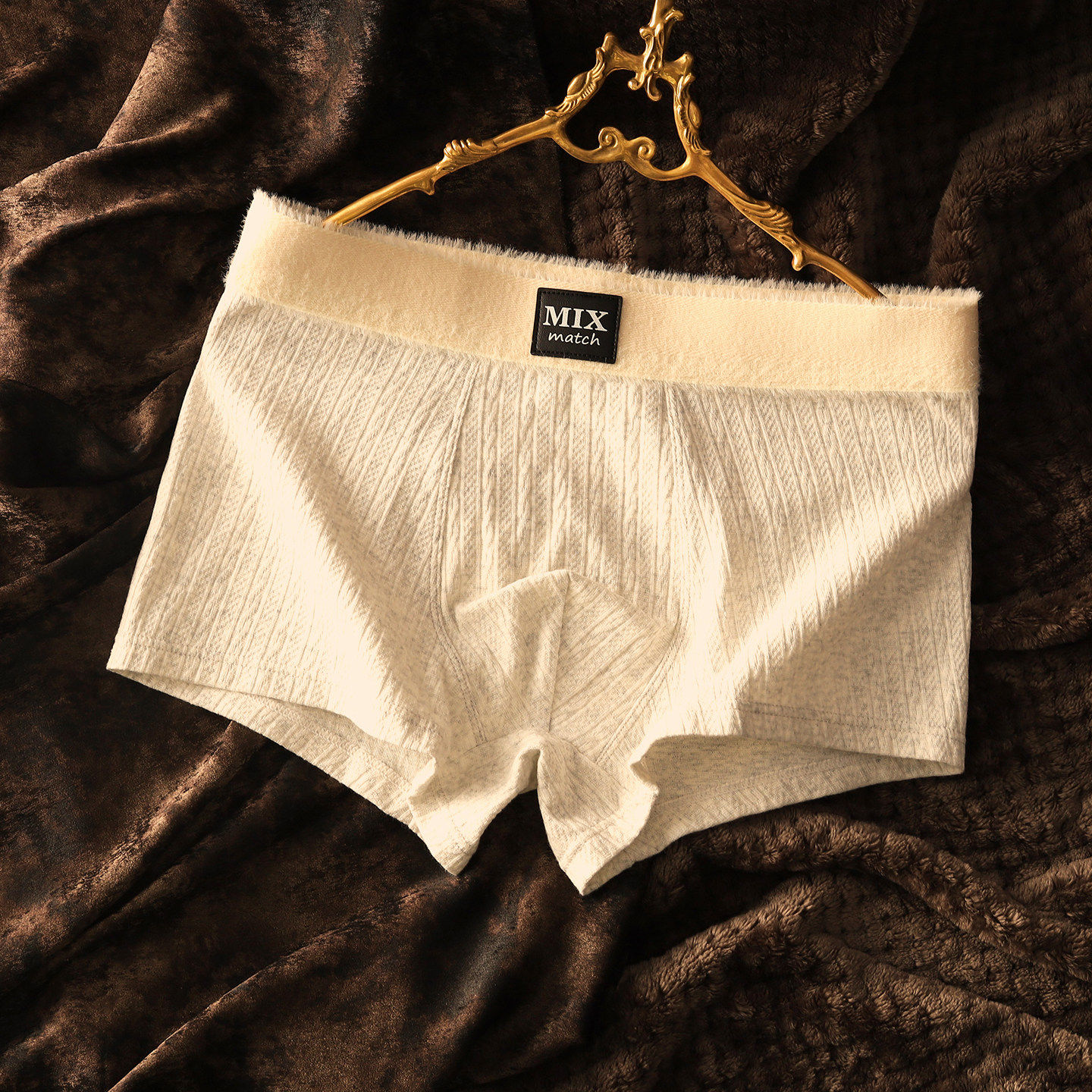 新款棉质舒适男士内裤男款纯色条纹简约四角裤男生中腰内搭短裤衩,女士内衣/男士内衣/家居服,男平角内裤,淘宝优惠券,粉丝福利购,淘宝优惠卷