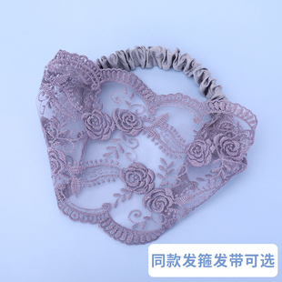 曌璇发带女洗脸遮白发宽边简约透气时尚 百搭头巾压发发箍头箍头饰