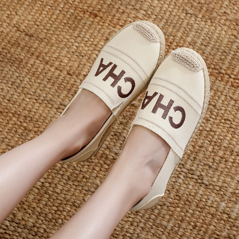 老北京布鞋女2025新款懒人鞋女平底一脚蹬渔夫鞋女低帮透气单鞋女,女鞋,渔夫鞋,淘宝优惠券,粉丝福利购,淘宝优惠卷