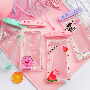 气囊密封透明手机袋