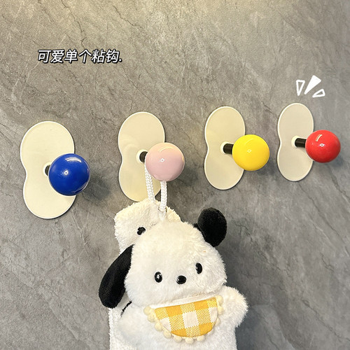 多巴胺挂钩强力粘胶贴发饰收纳架