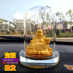 汽车摆件保平安三面观音佛家居装饰品工艺礼品厂家批发