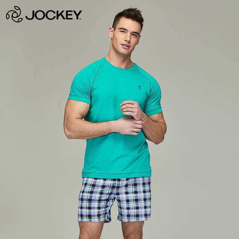JOCKEY睡衣男国际品牌正品高密度莫代尔男士家居服运动居家服套装