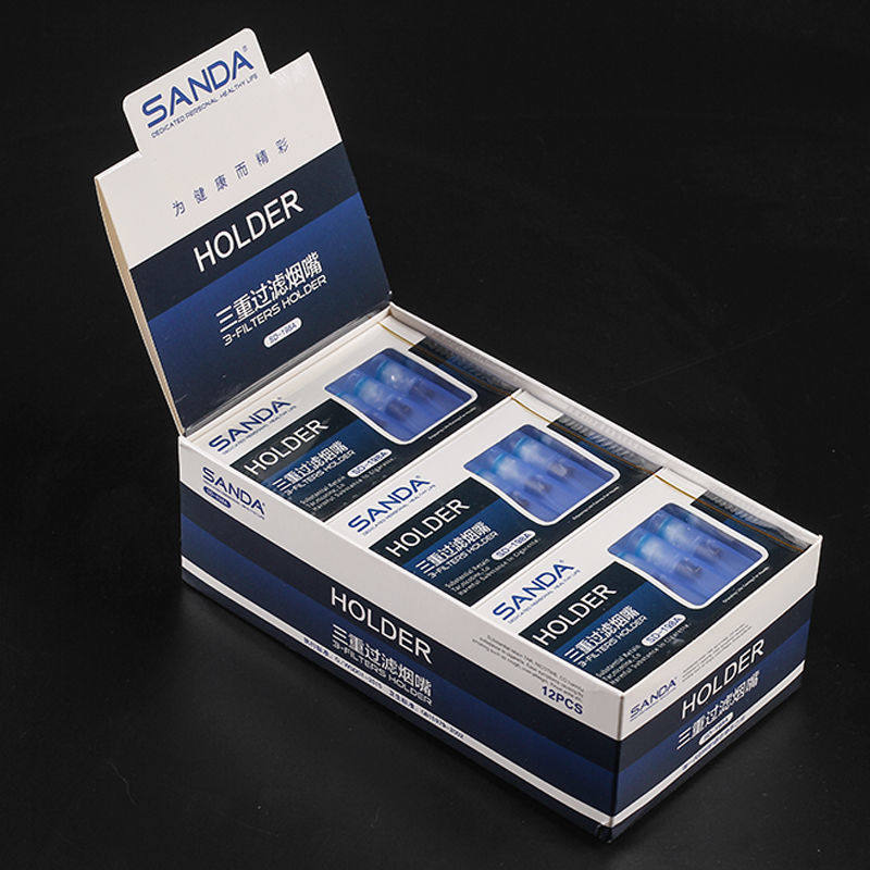 三达烟嘴SD-198A磁石滤珠多重过滤器食品级烟嘴一次性抛弃型96支