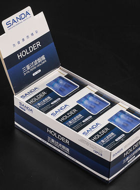 三达烟嘴SD-198A磁石滤珠多重过滤器食品级烟嘴一次性抛弃型96支