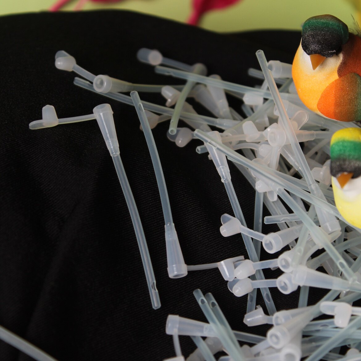 鹦鹉软管喂奶工具宠物硅胶鸟类喂食奶粉手养bb硅胶管虎皮牡丹玄凤