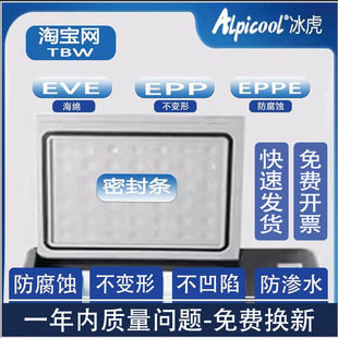 冰虎车载压缩机冰箱密封条C15C20C30C40密封圈海绵条磁性门缝胶条