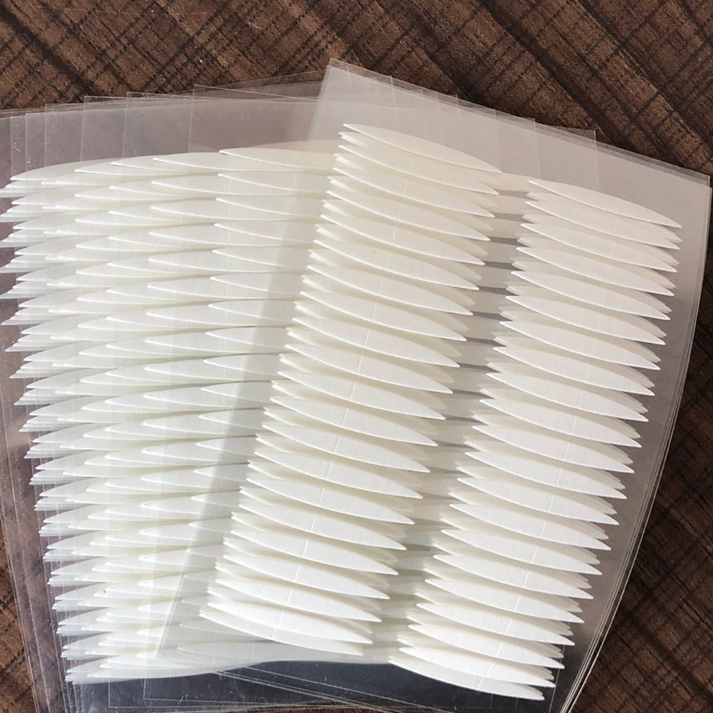 抖音同款双面双眼皮贴自然隐形防水透明橄榄型内双仙女贴800贴