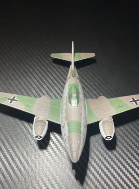 1：72比例合金飞机模型二战名机德国战斗机ME262雨燕喷气机