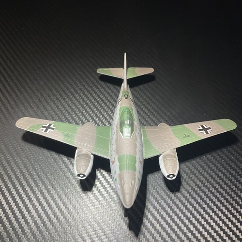 1：72比例合金飞机模型二战名机德国战斗机ME262雨燕喷气机