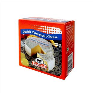 琪雷萨金文笔必然芝士125g*3盒丹麦布里奶酪干酪BrieCheese