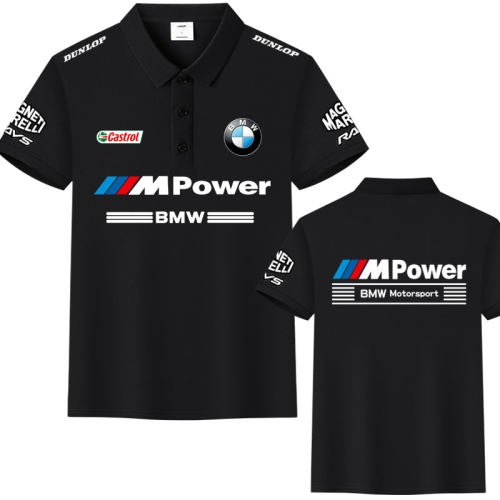 宝马MPOWER冰丝棉休闲POLO衫