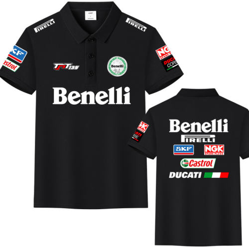 BENNELI飓风TNT冰丝棉POLO衫
