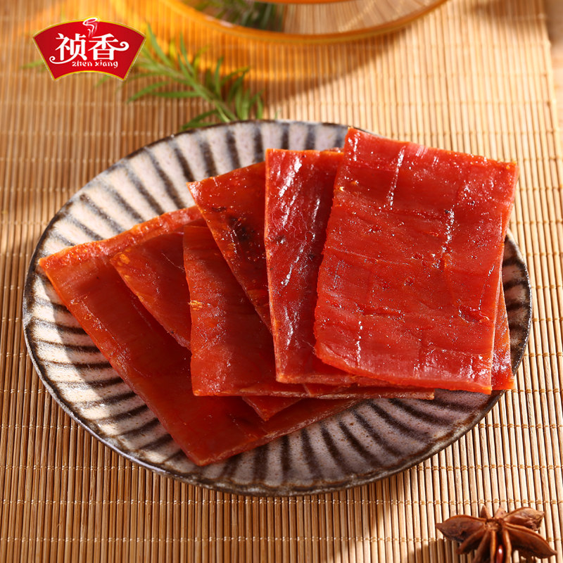 祯香散装漳州特产原切猪肉脯独立包装250g/500g多口味网红零食