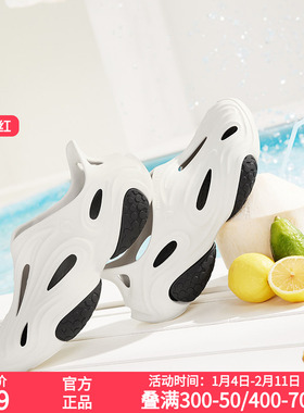 361凉拖鞋N40洞洞鞋2025秋季新款透气凉鞋情侣拖鞋运动沙滩拖鞋男