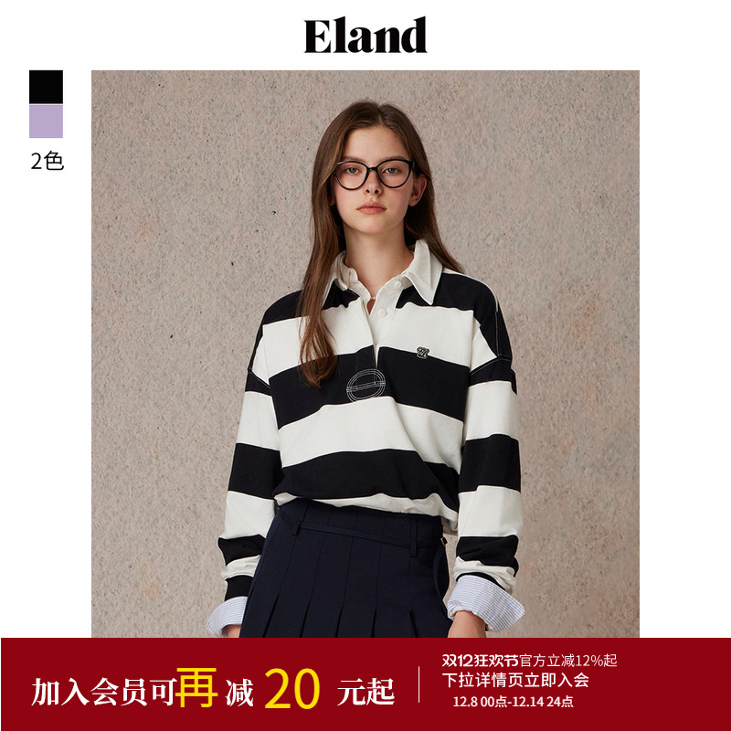 ELAND简约百搭日常T恤上衣
