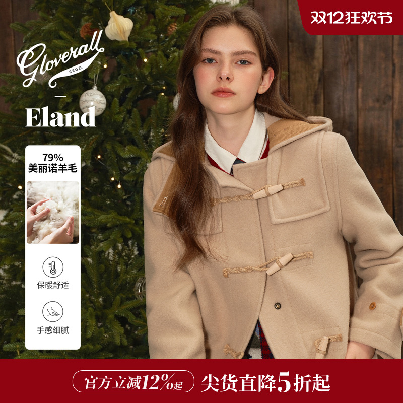 ELAND毛呢外套男女款大衣