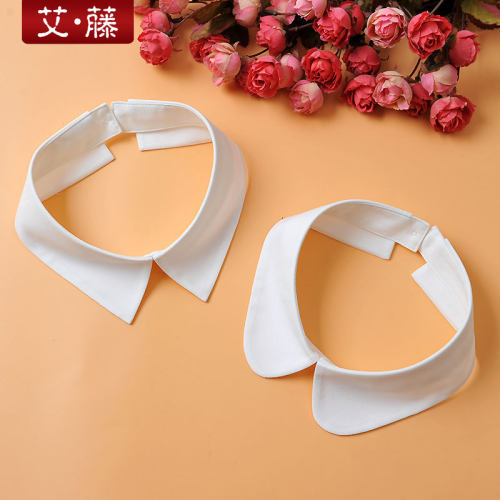 尖圆领假衣领百搭假领