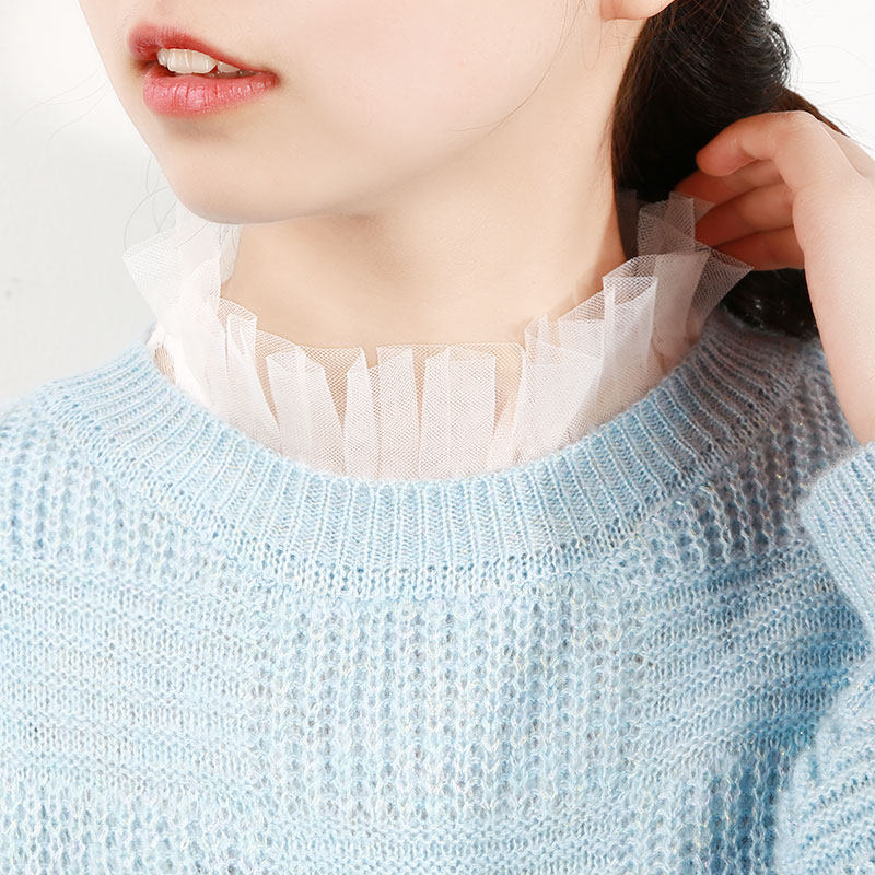 立领假领女花边装饰蕾丝镂空可爱春秋毛衣百搭网纱荷叶边高领假领,服饰配件/皮带/帽子/围巾,假领,淘宝优惠券,粉丝福利购,淘宝优惠卷