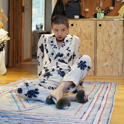 Block Print Cotton Rug 印度手工雕版印染刺绣棉地毯家居装饰