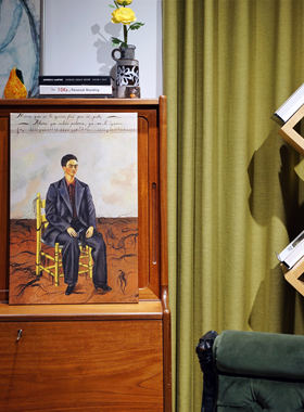 Frida Kahlo 弗里达卡罗装饰画墨西哥艺术客厅展示书房