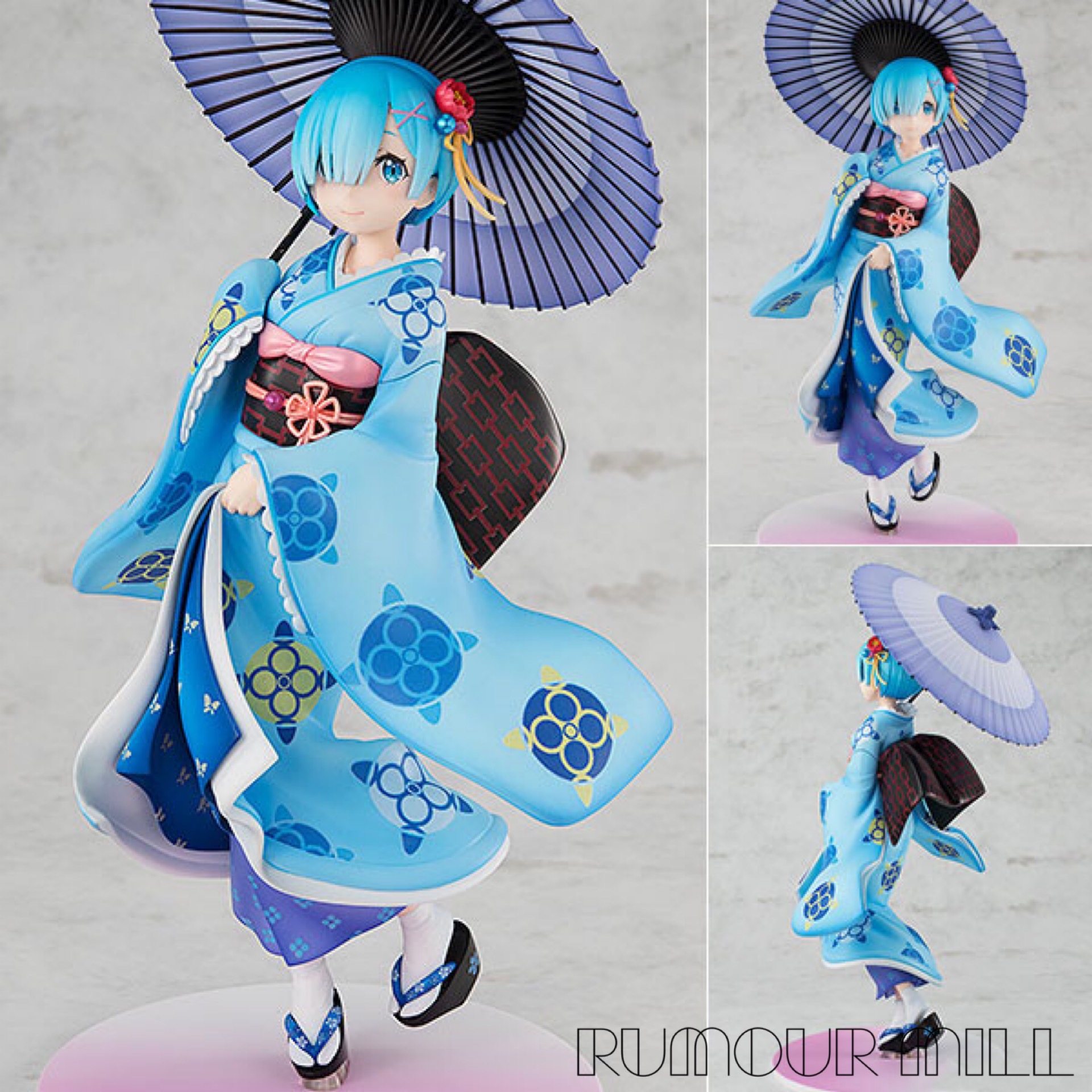 从零开始的异世界生活 蕾姆 雷姆 和服浴衣 浮世绘着物 角川 手办