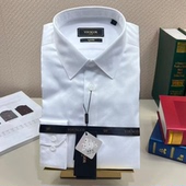 专柜1680元 VLTP119734BJA 衬衫 雅戈尔男200高支缎面免烫标准版 长袖