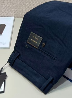 吊牌1280雅戈尔DP免烫男士休闲裤厚款保暖直筒秋冬季CDP329943FWA