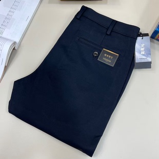 雅戈尔秋冬款薄绒弹力全能裤修身版商务针织休闲裤YCZZ325587FWY