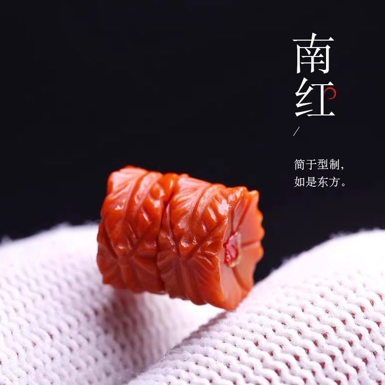 绿松石桶珠汉堡珠镶嵌珠 文玩配珠面包珠星月菩提配饰锁骨项链珠