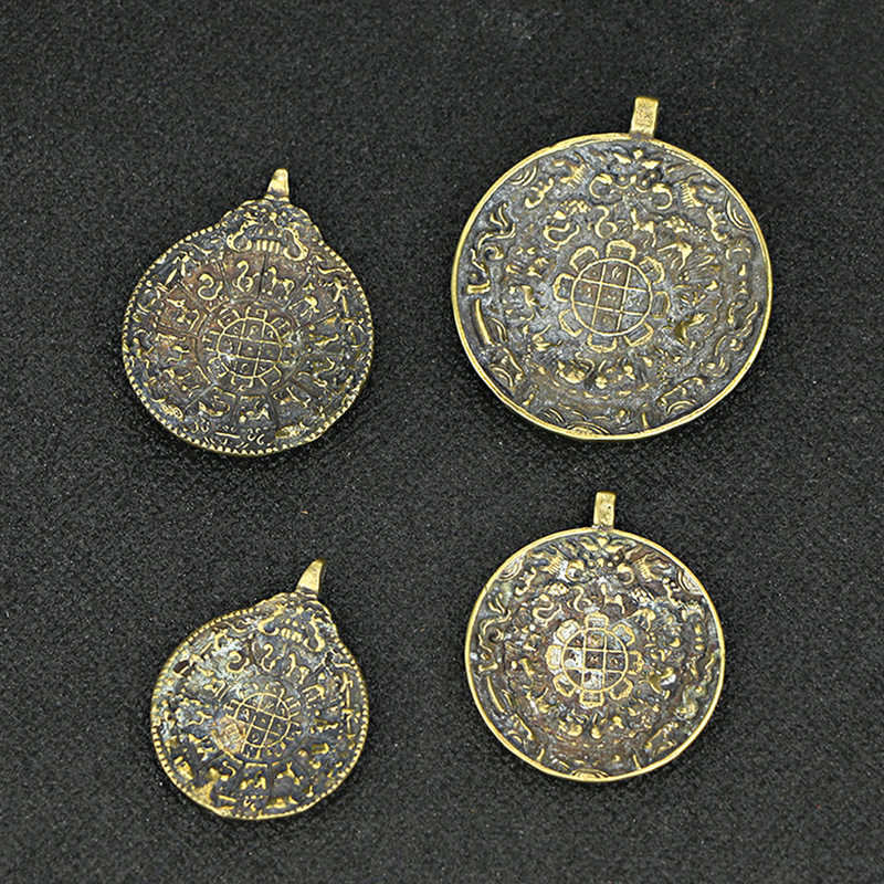 仿古做旧纯黄铜风水镜八卦镜四神兽镜十二生肖铜镜挂件吊坠收藏品,节庆用品/礼品,钥匙扣,淘宝优惠券,粉丝福利购,淘宝优惠卷
