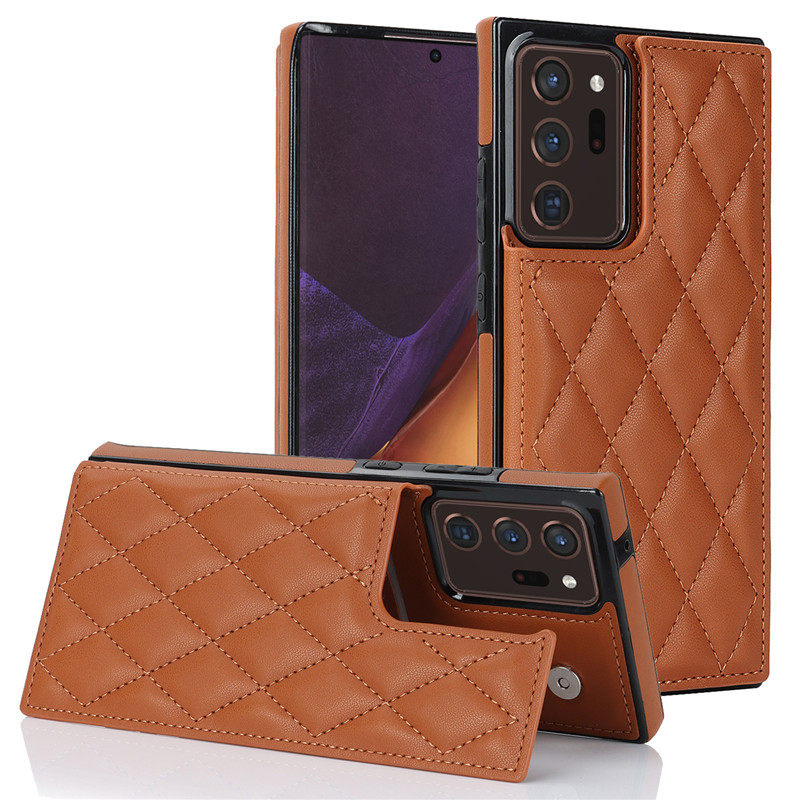 三星Note20Ultra小香风插卡皮套