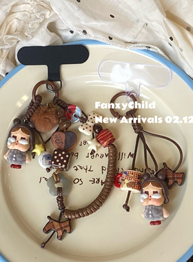 改娃萌粒CRYBABY哭娃眼泪工厂系列手办可爱钥匙扣挂件手机链摆件