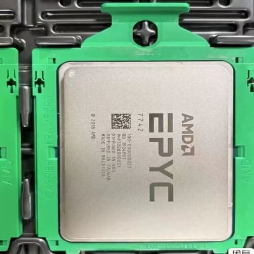 拍前询价AMD EPYC 7742 CPU64核心128执行绪主频