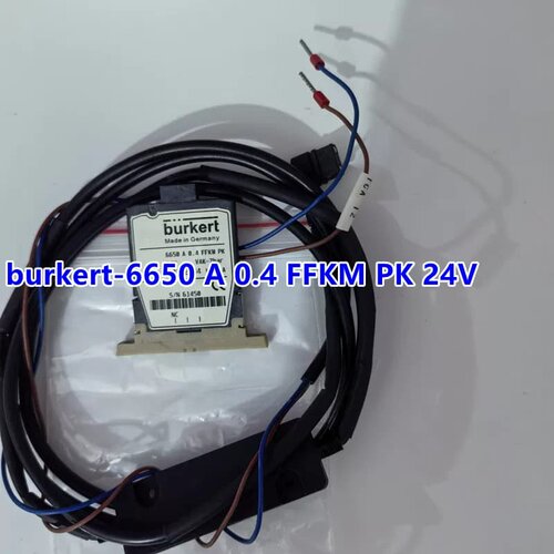 全新宝德burkert-6650 A 0.4 FFKM PK 24V配数据线板式三通电磁阀