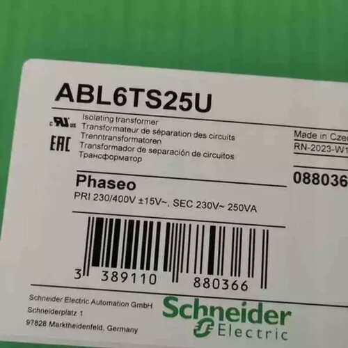 ABL6TS25U变压器60台，单价545：议价