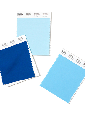 Pantone潘通色卡彩通官方旗舰店 棉布版单张色卡 服裝家居 18-4833至19-1529TCX