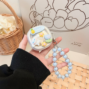 新款 数显无线蓝牙耳机保护套wm01套02 卡通软适用Baseus倍思WM02