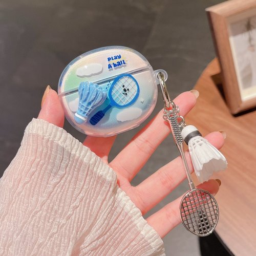 适用vivo tws A4透明耳机壳vivotwsa4新款vivo/iQOO TWS Air3Pro蓝牙耳机套iqooair3保护套可爱卡通挂件