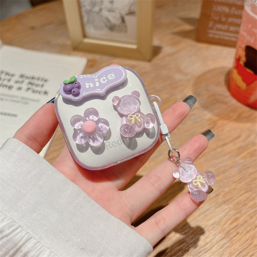 小米Redmi buds6保护套适用小米buds6s活力版蓝牙耳机保护壳redmibuds6s软红米buds5保护套新款防摔