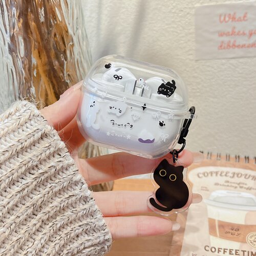 适用三星Galaxy Buds3 pro保护套创意三星buds3pro保护壳buds3软壳buds3pro蓝牙耳机Buds3透明防摔3 FE
