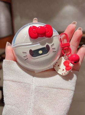 适用纽曼M79耳机套佐伴M79蓝牙耳机保护壳透明新款华强北蓝悦m79耳夹式耳机壳TPU防摔软壳卡通新款