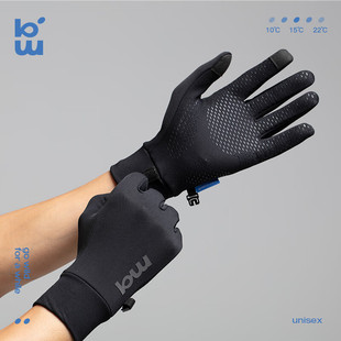 BLUEWILD蓝野自行车手套抓绒公路车山地骑行手套长指全指BW015